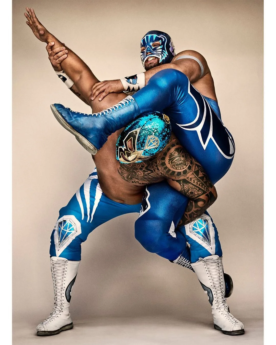 Luchadores portrait